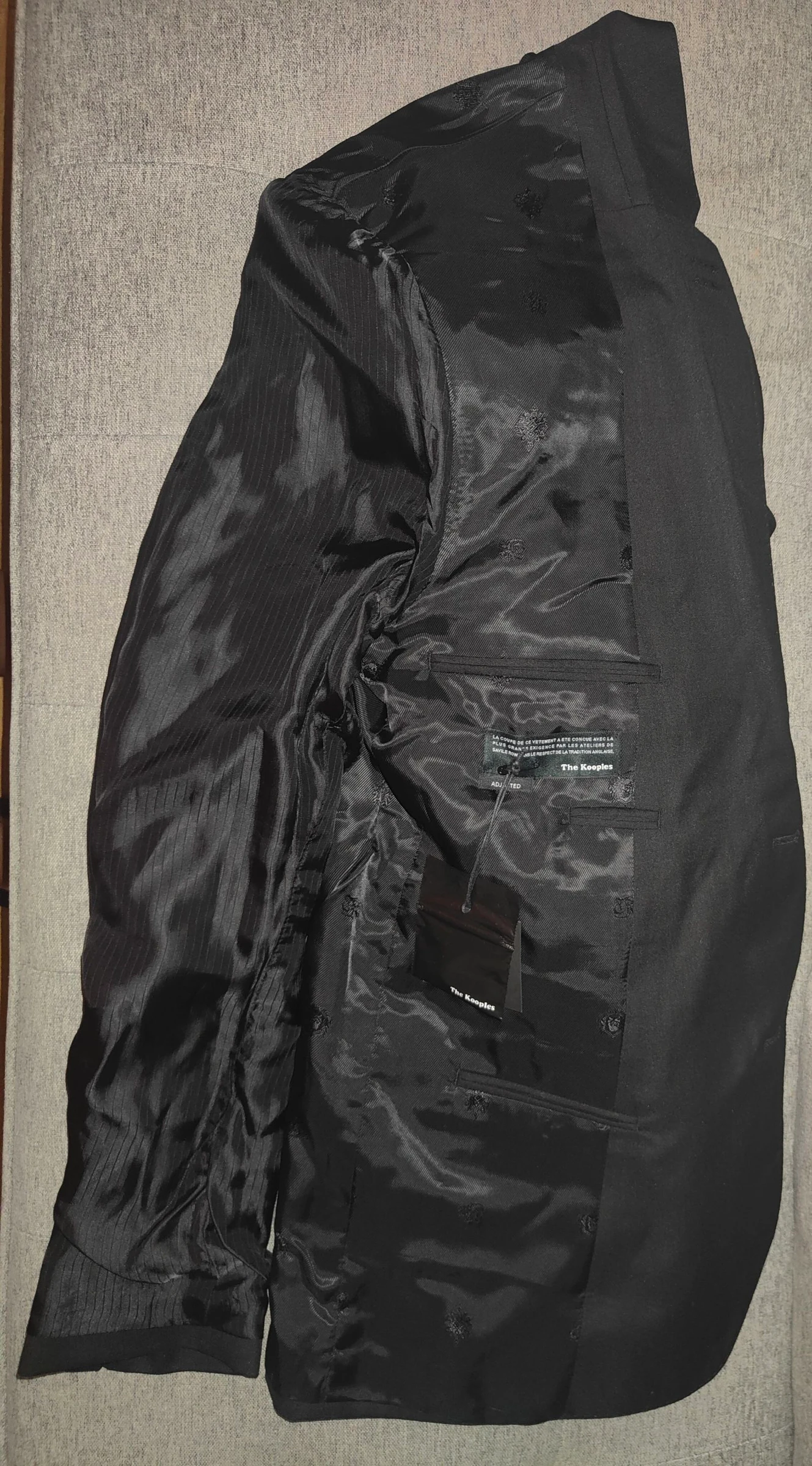 Blazer/Chaqueta de traje The Kooples Nueva Lana & Seda T52 (XL) – photo 5